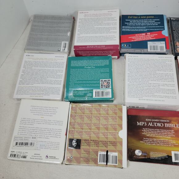 Audio Books Lot CD CDs How Not To Diet Sylvia Brown Bible Bill O Reilly History - Picture 5 of 6